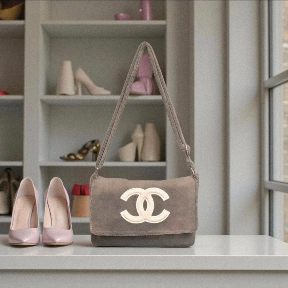 NIB Chanel Beauty Precision Bag Taupe